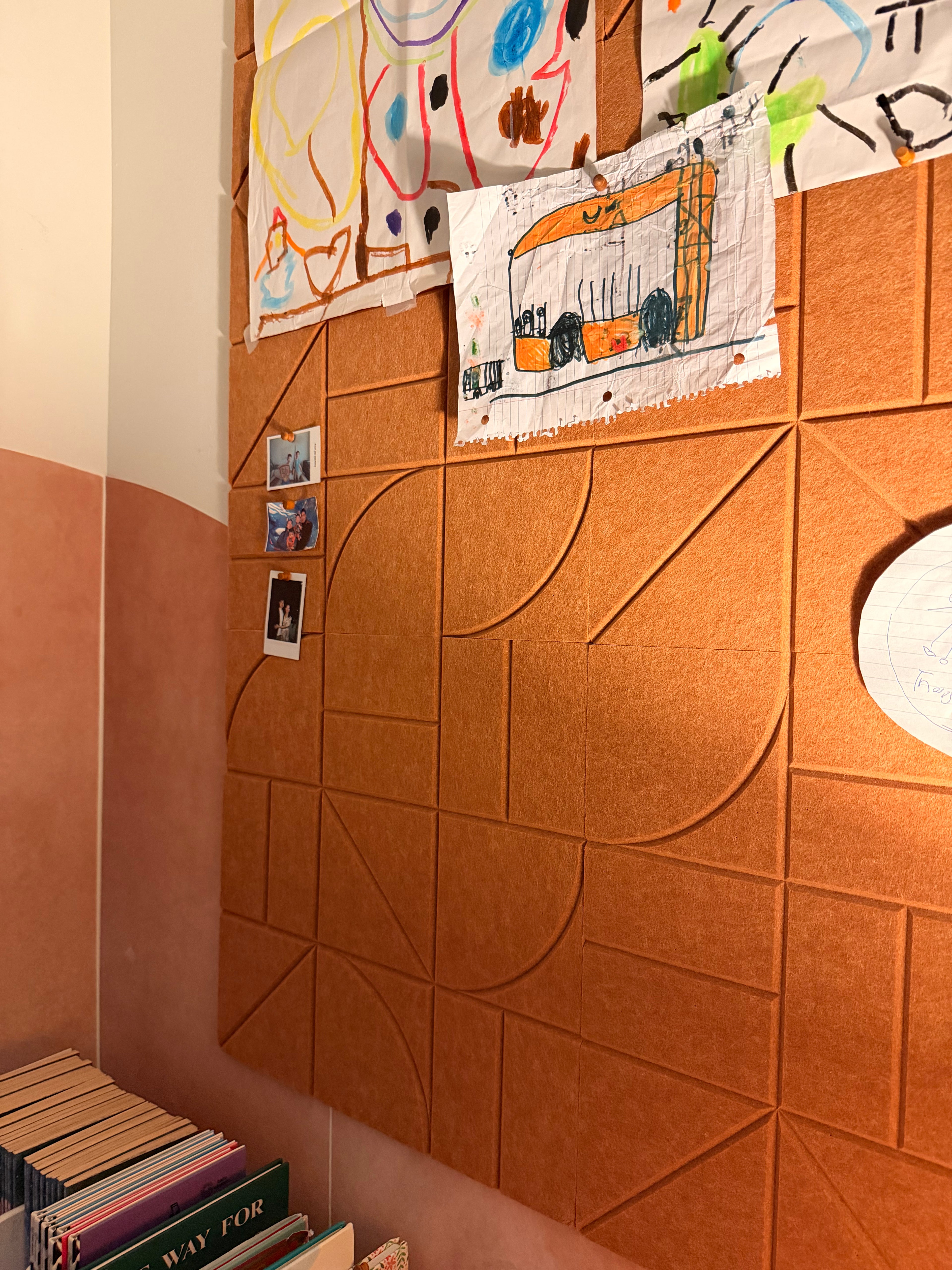 The TILE Modular Felt Pinboard