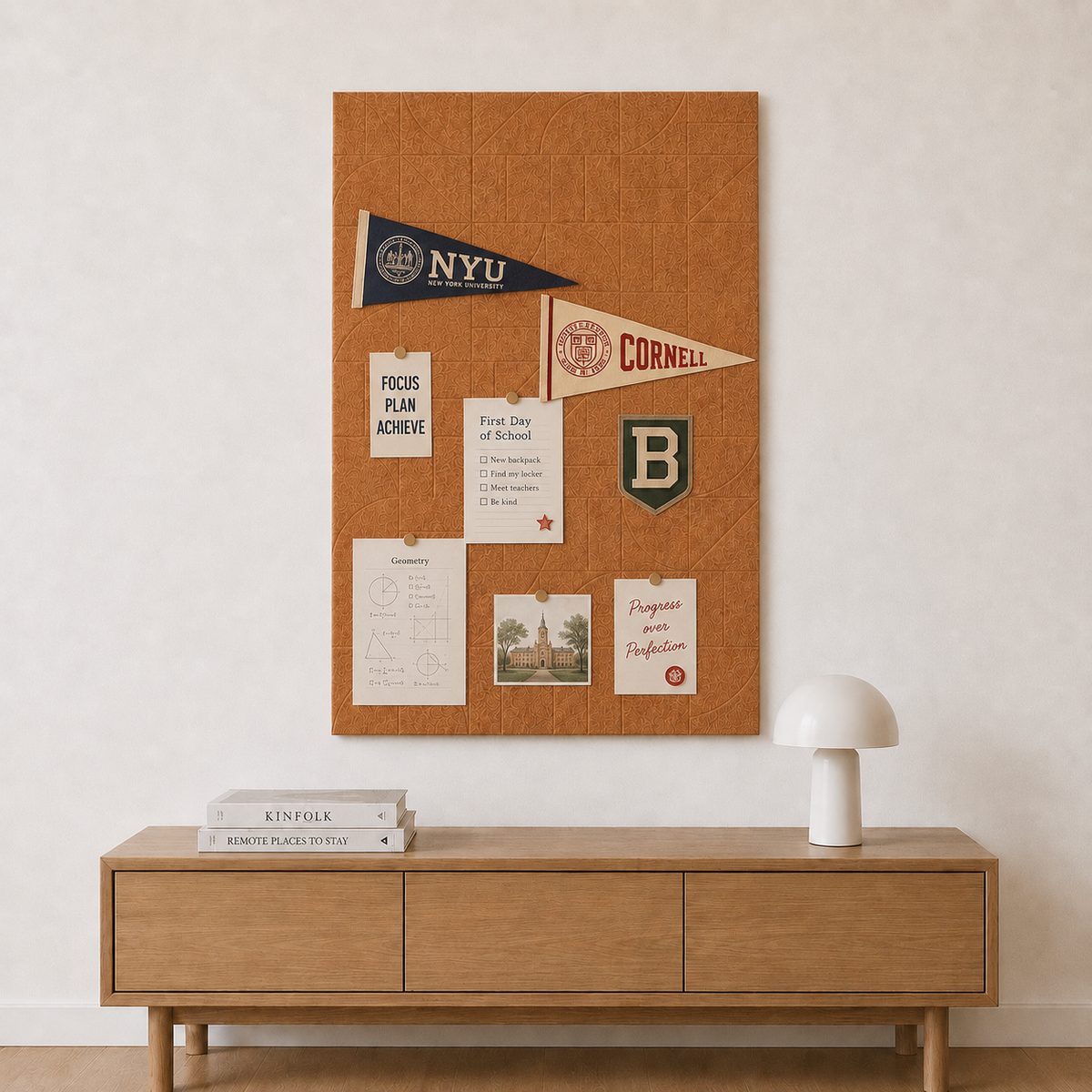 The TILE Modular Felt Pinboard