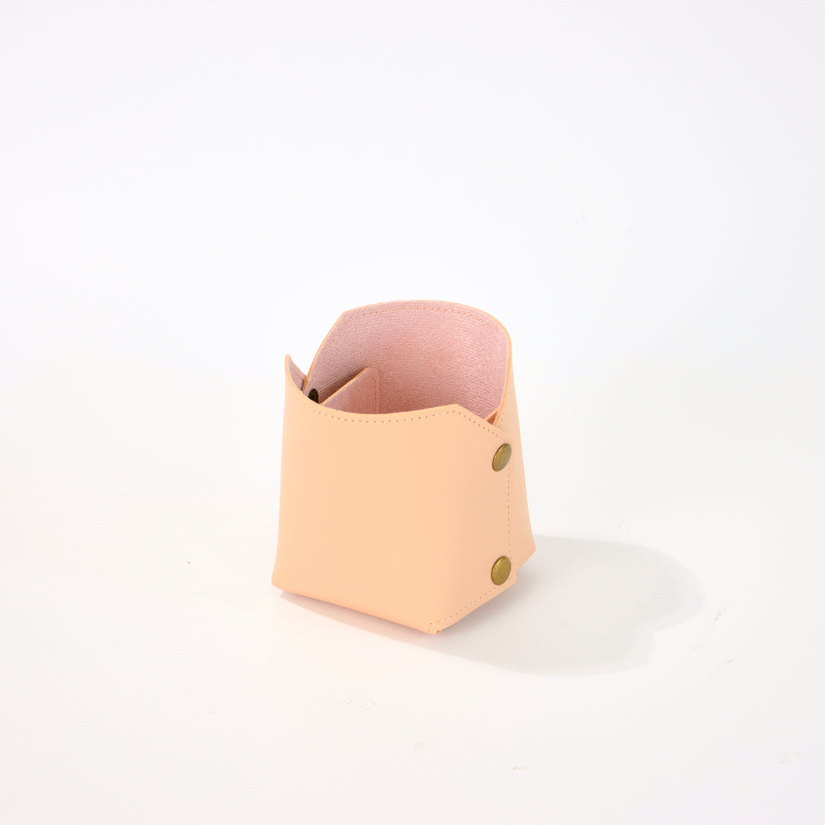 Vegan Leather Pen Holder