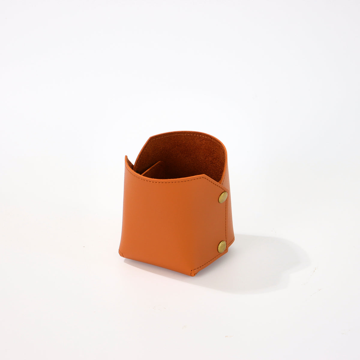 Vegan Leather Pen Holder