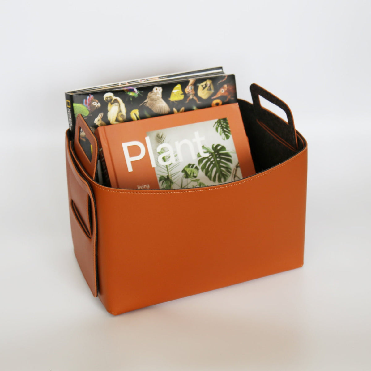 Set of 2 Oatmeal Beige Foldable Storage Basket